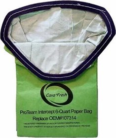 ProTeam 6 Qt Backpack Vacuum Cleaner Bags 107314 Commercial ProVac FS 6 GoFree ProTeam 6 Qt Backpack Vacuum Cleaner Bags 107314 Commercial ProVac FS 6 GoFree