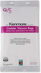 Compatible with Kenmore Canister Vacuum Bags Type Q/С HEPA - Models 5055, 50557, Compatible with Kenmore Canister Vacuum Bags Type Q/С HEPA - Models 5055, 50557,