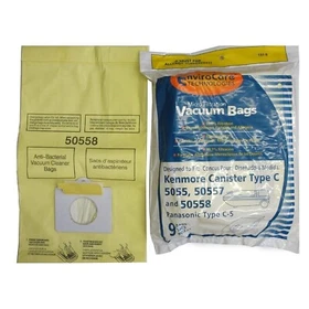 Kenmore Type C Panasonic Type C5 Canister Vacuum Bags 5055, 50557, 50558 - 137-9