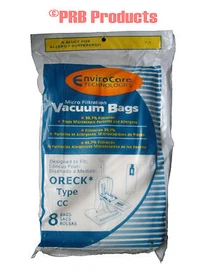 Oreck Type CC Upright XL Vacuum Cleaner Bags HEPA Allergen or Micro Filtration Oreck Type CC Upright XL Vacuum Cleaner Bags HEPA Allergen or Micro Filtration