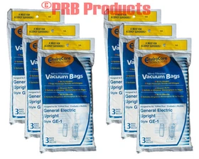 "Eureka 61983 Type HP 1 Upright Vacuum Cleaner Bags GE 1 Model HP5555 106575"