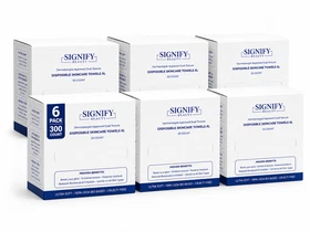 Biodegradable Face Clean Towels XL &ndash; Disposable Hygienic Skin Women Towels