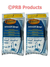 Royal AiroPro RY 1000 Type P Allergy Canister Vacuum Cleaner Bag Dirt Devil #213