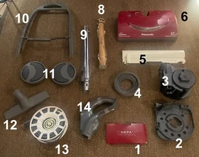OEM Panasonic MC-CG902 Vacuum Cleaner replacement parts You Pick! OEM Panasonic MC-CG902 Vacuum Cleaner replacement parts You Pick!