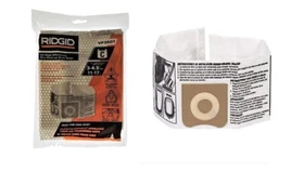 RIDGID VF3500 VF3501 C VF3502 A VF4000 Wet Dry Vac High-Efficiency Filter Bags RIDGID VF3500 VF3501 C VF3502 A VF4000 Wet Dry Vac High-Efficiency Filter Bags