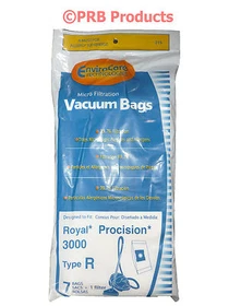 Style R 3RY3100001 Royal-Aire Lexon S17 Canister Vacuum Allergy Bag + Filter