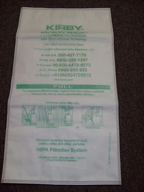 ONE Genuine Kirby HEPA ALLERGEN Filter Bag G3 G4 G5 G6 G7 G10D Sentria Avalir