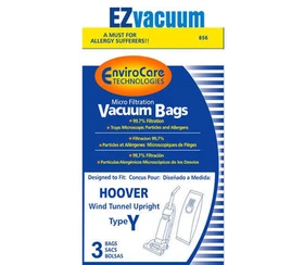 Generic Hoover Y,Z Micro-Filtration Vacuum Bags Part no # 4010100Y Generic Hoover Y,Z Micro-Filtration Vacuum Bags Part no # 4010100Y