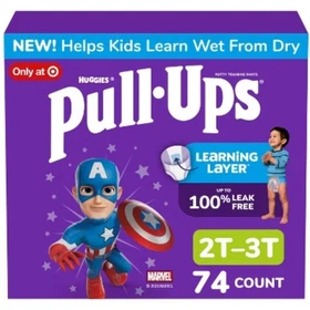 Pull-Ups Boys' Learning Designs Training Pants - (Select Size and Count)