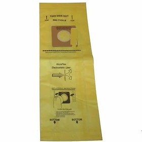 Royal Type B Allergen Vacuum Bags Metal Upright Vac Style 3067247001 2066247001
