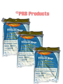 Type C & Q Allergen or Micro filtration Kenmore 5055 Canister Vacuum Cleaner Bag Type C & Q Allergen or Micro filtration Kenmore 5055 Canister Vacuum Cleaner Bag