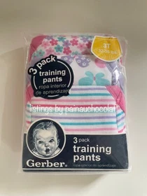 NEW GERBER GIRL/BOY COTTON POTTY TRAINING PANTS  2T-3T U CHOOSE! Peppa Butterfly