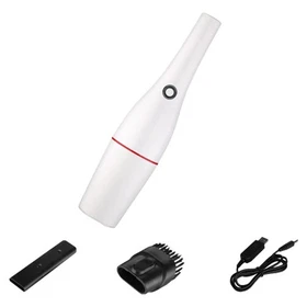 Compact Wireless Car Vacuum 5000Pa Strong Suction Quick Clean Up Handheld Device