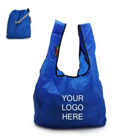 Custom Printed Reusable Ripstop Nylon Bags - Wholesale Logoed Eco-Friendly Bags