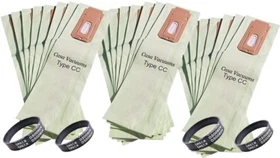For Oreck XL Upright Vacuum Bags Type CC, CCPK8DW Green Double Wall FILTRATION For Oreck XL Upright Vacuum Bags Type CC, CCPK8DW Green Double Wall FILTRATION