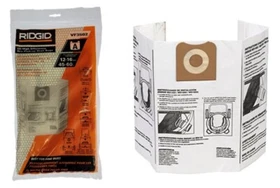 RIDGID VF3500 VF3501 C VF3502 A VF4000 Wet Dry Vac High-Efficiency Filter Bags