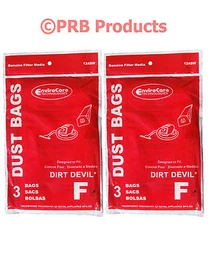 Royal Dirt Devil 3200103001 Type F Canister Vacuum Allergy Bag Model Power Pak