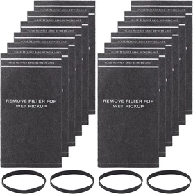 Craftsman Wet/Dry Vac Filter Bags –12 Pack + 4 Bands for 2–2.5 Gal Vacuums 38737 Craftsman Wet/Dry Vac Filter Bags –12 Pack + 4 Bands for 2–2.5 Gal Vacuums 38737