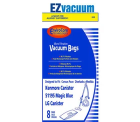 Sears Kenmore 20-51195 Type M Magic Blue Vacuum Cleaner Bags
