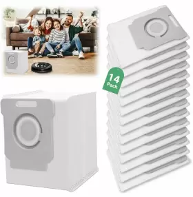 749771650235 ADDUBEAU Pack Vacuum Bags Irobot Roomba Js