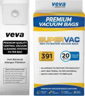 445041565577 ADVANCED FILTERS Pack Supervac Vacuum Bags