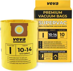 711181080353 ADVANCED FILTERS Pack Gallon Bags Vac Vacuum Air
