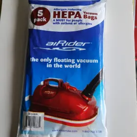 AR-01 AIRIDER Canister Vacuum Cleaner Hepa Filtration Bags
