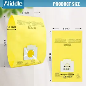 50558-16 ALIDDLE Vacuum Bags Kenmore Canister #3 50558-16 ALIDDLE Vacuum Bags Kenmore Canister #3