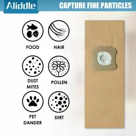 682559129748 ALIDDLE Pack Vacuum Bags Kirby Gsix Ultimate G7 #2
