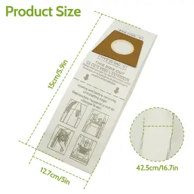 768461582663 ANSOOK Vaccum Cleaner Dust Bags Storage Devil #3