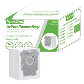 001I APEXONE Vacuum Bags Irobot Roomba Clean Base