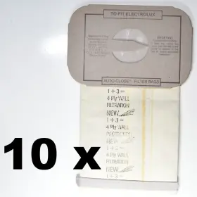 224092985810 AUTO-CLOSE Bags Electrolux Tank Canister Vacuum