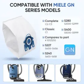 779584208828 BIHARNT Gn Vacuum Cleaner Bags Miele #2