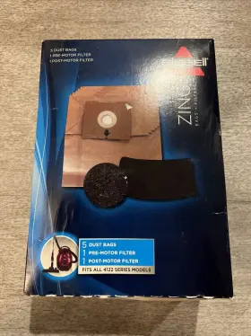 2038425 BISSELL Zing Canister Vacuum Bags Filters
