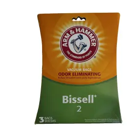 62598D BISSELL Arm Hammer Vacuum Bags Odor Eliminating Nos