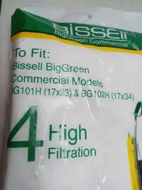 BG102H BISSELL Big Vaccum Bags Bg #2