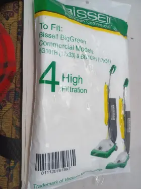 BG102H BISSELL Big Vaccum Bags Bg