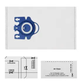 713079638042 BITIONFUL Pack Airclean Bags Miele Gn Vacuum #2 713079638042 BITIONFUL Pack Airclean Bags Miele Gn Vacuum #2
