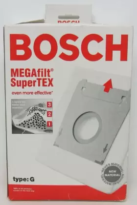 462544 BOSCH Vacuum Bags Megafilt Supertex #3 462544 BOSCH Vacuum Bags Megafilt Supertex #3