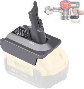 725786414673 BTRUI Dyson Battery Adapter Dewalt