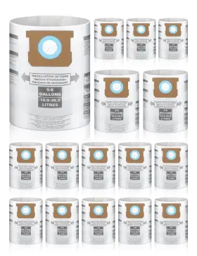 739608860869 BUUFILCOO Pack Vacuum Vac Gallon Dust Bag