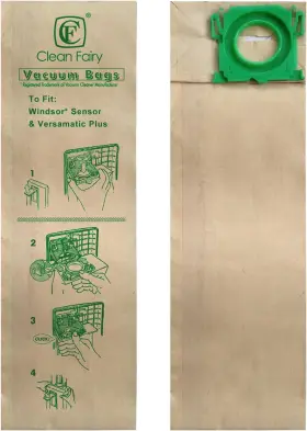 695638435982 CF CLEAN FAIRY Vacuum Filter Bags Windsor Sensor