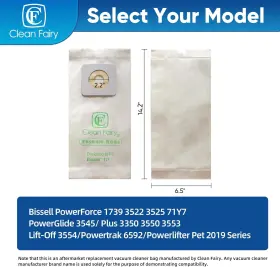 705353631856 CF CLEAN FAIRY Bissell Bags Powerforce #2