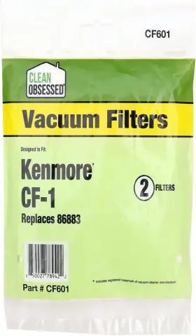 CF601 CLEAN OBSESSED Filter Kenmore Canister Vacuum