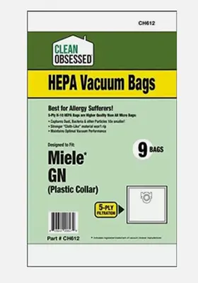 CH612 CLEAN OBSESSED Miele Hepa Bags #2