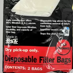 917893 CRAFTSMAN Disposable Filter Bags #3 917893 CRAFTSMAN Disposable Filter Bags #3