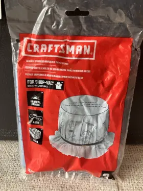 CMXZVBE38766 CRAFTSMAN Vacuum Cleaner Bags Vac Pack CMXZVBE38766 CRAFTSMAN Vacuum Cleaner Bags Vac Pack