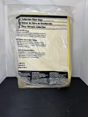 3UP64 DAYTON Pack Filter Vacuum Bags Ply Gallon Tank #3