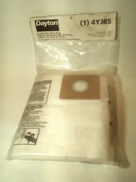 4YJ85 DAYTON Vacuum Bag