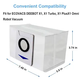 767791465660 DHOUA Vacuum Dust Bag Ecovacs Deebot Omni Turbo #3